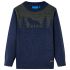 Pulover pentru copii tricotat, bleumarin, 104 GartenMobel Dekor