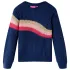 Pulover pentru copii tricotat, bleumarin, 116 GartenMobel Dekor