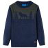 Pulover pentru copii tricotat, bleumarin, 104 GartenMobel Dekor