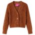 Cardigan tricotat pentru copii, bleumarin, 104 GartenMobel Dekor