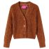 Cardigan pentru copii tricotat, bleumarin, 116 GartenMobel Dekor