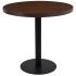 Masă de bistro, maro închis, 80 cm, MDF GartenMobel Dekor