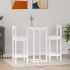 Set mobilier de bar, 3 piese, lemn masiv de pin GartenMobel Dekor