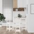Set mobilier de bar, 5 piese, lemn masiv de pin GartenMobel Dekor