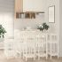 Set mobilier de bar, 9 piese, lemn masiv de pin GartenMobel Dekor