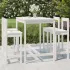 Set mobilier de bar pentru grădină, 5 piese, lemn masiv de pin GartenMobel Dekor