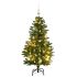 Brad Crăciun artificial articulat cu 150 LED-uri/globuri 150 cm GartenMobel Dekor