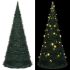 Brad șnur de Crăciun artificial pop-up pre-iluminat verde 180cm GartenMobel Dekor