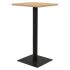 Masă de bistro, culoarea stejarului, 78,5 x 78,5 x 107 cm GartenMobel Dekor