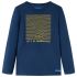 Tricou de copii cu mâneci lungi bleumarin 104 GartenMobel Dekor