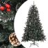 Brad de Crăciun artificial cu suport, verde, 120 cm, PVC GartenMobel Dekor