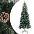 Brad de Crăciun artificial cu suport, verde, 120 cm, PVC GartenMobel Dekor