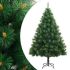 Brad de Crăciun artificial cu suport și balamale, 150 cm GartenMobel Dekor