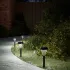 Lămpi solare alei cu țăruși de pământ 12 buc., alb GartenMobel Dekor