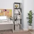 Bibliotecă, lemn vechi, 45x24x159 cm, lemn prelucrat GartenMobel Dekor