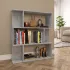 Bibliotecă/Separator stejar fumuriu 80x24x96cm lemn prelucrat GartenMobel Dekor