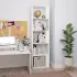 Bibliotecă, lemn vechi, 45x24x159 cm, lemn prelucrat GartenMobel Dekor