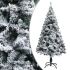 Pom de Crăciun artificial cu zăpadă, verde, 240 cm, PVC GartenMobel Dekor