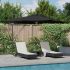 Umbra Parasol Cantilever Roma cu LED-uri - , Terracotta, 286 x 285 x 270 cm, Aluminiu GartenMobel Dekor