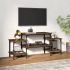 Dulap TV, stejar sonoma, 197x35x52 cm, lemn prelucrat GartenMobel Dekor