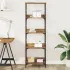 Bibliotecă, stejar artizanal, 50x33x117,5 cm, lemn prelucrat GartenMobel Dekor