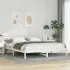 Cadru de pat cu headboard Maro 180 x 200 cm Lemn de brad GartenMobel Dekor