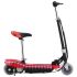 Trotinetă electrică cu șa și LED-uri, roșu, 120 W GartenMobel Dekor