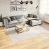 Covor "IZA" aspect scandinav, cu fire scurte, crem, 100x200 cm GartenMobel Dekor