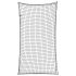 Plasă de remorcă cu funie elastică, negru, 3x2 m, PP GartenMobel Dekor