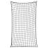Plasă de remorcă cu funie elastică, negru, 3x2 m, PP GartenMobel Dekor