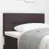 Tăblie cap cu headboard Manual Maro închis 90 cm țesătură GartenMobel Dekor