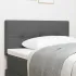 Tăblie cap cu headboard Manual Gri deschis 90 cm țesătură GartenMobel Dekor