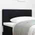 Tăblie cap cu headboard Manual Negru 160 cm țesătură GartenMobel Dekor