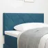 Tăblie cap cu headboard Albastru închis 180 cm Catifea GartenMobel Dekor