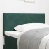 Tăblie cap cu headboard Verde închis 180 cm Catifea GartenMobel Dekor