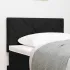 Tăblie cap Pe perete Geometric Manual Gri închis 80 cm Catifea GartenMobel Dekor