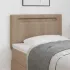 Tăblie cap Pe perete cu headboard Manual Gri 90 cm PVC GartenMobel Dekor
