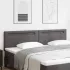 Tăblie cap Pe perete cu headboard Manual Gri 90 cm PVC GartenMobel Dekor