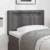 Tăblie cap Pe perete cu headboard Manual Gri 90 cm PVC GartenMobel Dekor