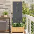 Panou Decorativ de Grădină Ruginit 50 x 140 cm GartenMobel Dekor