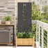 Panou Decorativ de Grădină Ruginit 50 x 140 cm GartenMobel Dekor