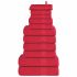 Set prosoape 12 piese alb 360 g/m² 100% bumbac GartenMobel Dekor