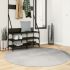 Covor "IZA" aspect scandinav, cu fire scurte, gri, 120x170 cm GartenMobel Dekor