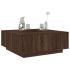 Măsuță de cafea alb 100x100x40 cm lemn prelucrat GartenMobel Dekor