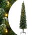 Brad de Crăciun artificial subțire cu 150 LED-uri, 150 cm GartenMobel Dekor