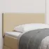 Tăblie cap cu headboard Gri închis 90 cm Țesătură cu dungi GartenMobel Dekor
