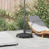 Baze pentru umbrele de exterior Negru 48 x 48 x 32.5 cm GartenMobel Dekor