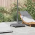 Baze pentru umbrele de exterior Lemn de culoare închisă GartenMobel Dekor