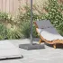 Baze pentru umbrele de exterior Lemn de culoare închisă GartenMobel Dekor