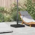 Baze pentru umbrele de exterior Lemn de culoare închisă GartenMobel Dekor